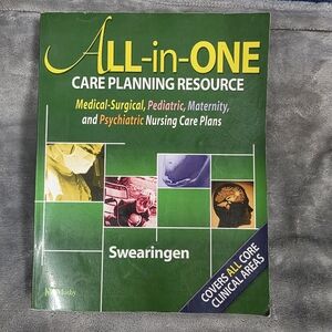 All-in-One Care Planning Resource Textbook | Medical, Pediatric Etc Nursing Book